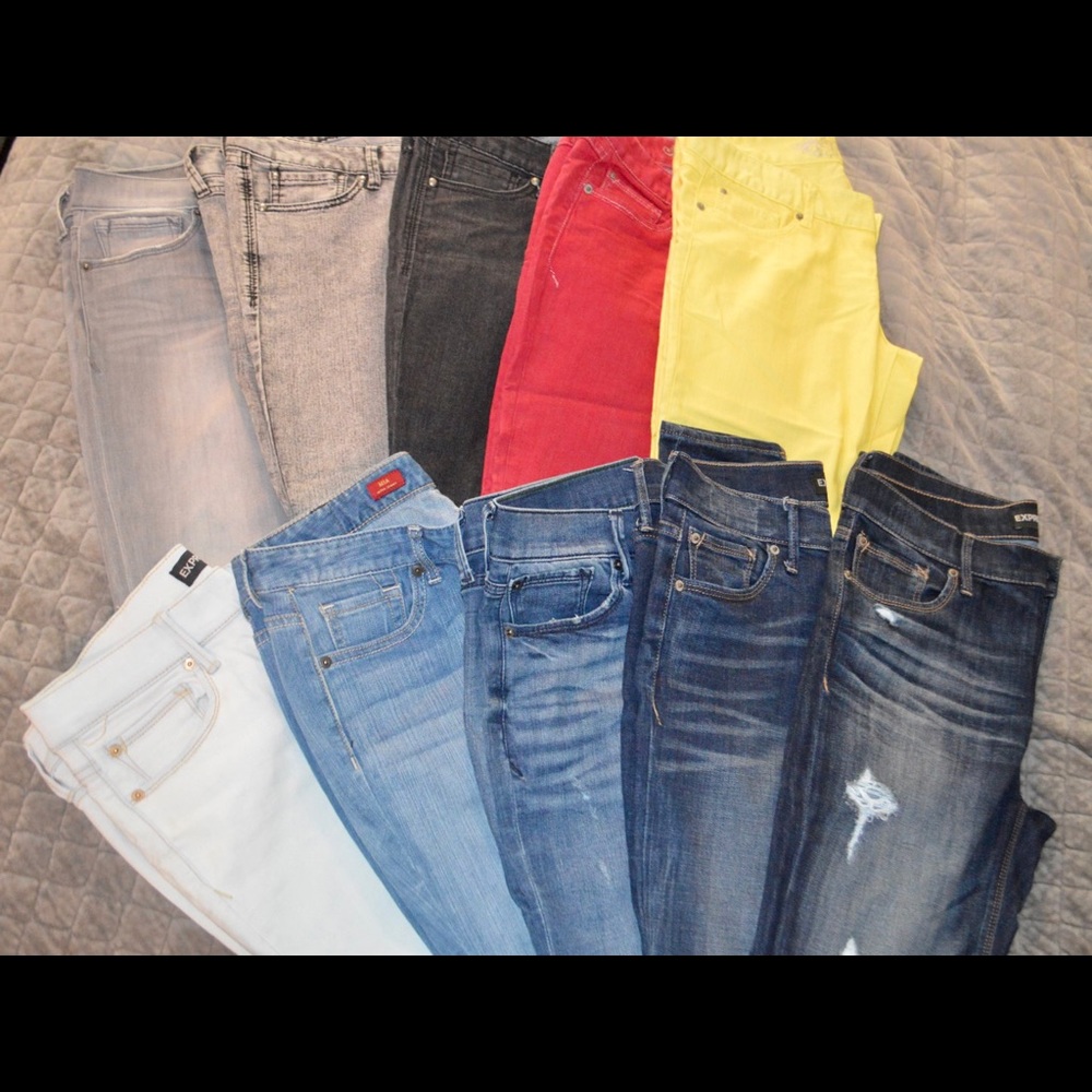 Express Women’s Denim Jeans (Lot of 10)